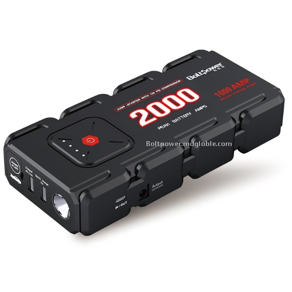 G21 Rich Aliminum ithium ion battery 12V boost starter Peak 2000A 16000mAh-59.2.Wh