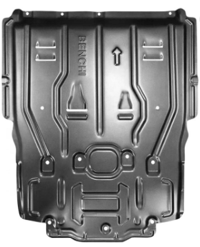 aluminum alloy protect engine skid plate for 2019 mercedes benz 