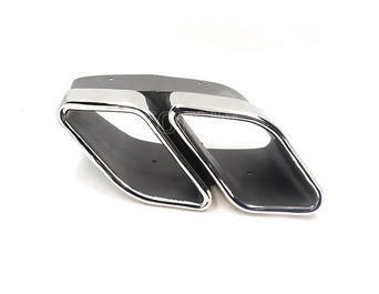 High performance sport exhaust tips for range rover 14-16 Mansory Exhaust tip Rear Diffuser Plastic 