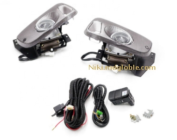 Fog lamp For Civic 2 Door Coupe 92-95 Driving Clear Lens Fog Light For Honda