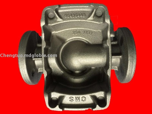 Pump casing roughcast