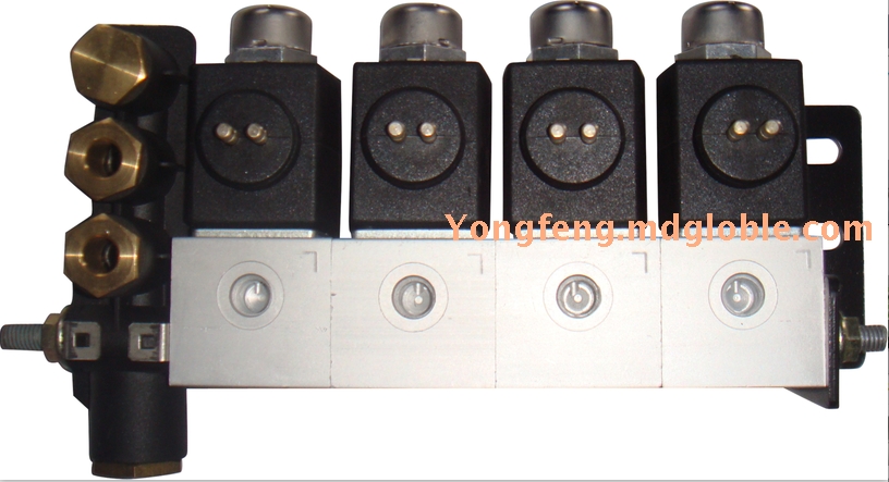 two-position three-way solenoid valves
