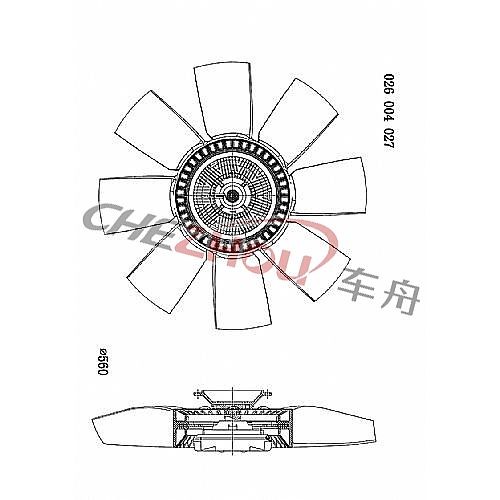 Visco Fan Clutch 8113227