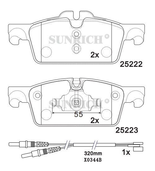  DISC BRAKE LINING  PEUGEO