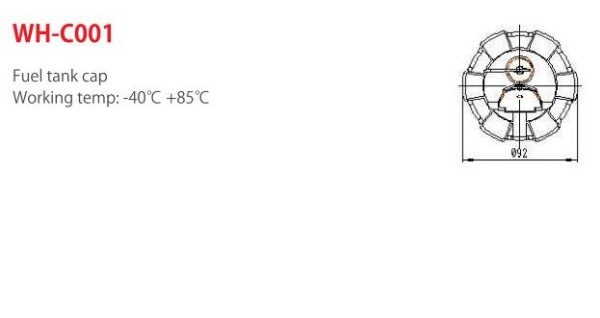 Fuel Tank cap WH-C001