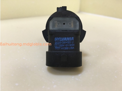 9005CB- OSRAM Sylvania made in American HB3 CB 12V 60W P20d super bright cool blue