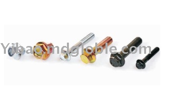 Flange screw