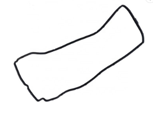 engine repair parts new material 96353002 silicon valve cover gasket 