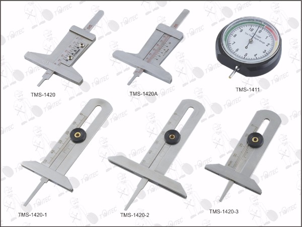 Tire Inflator & Gauges  TMS-1420A Tread depth gauges