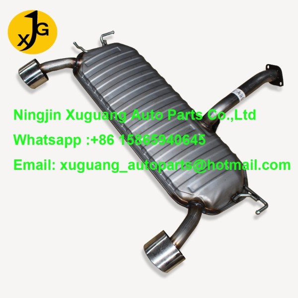 hyundai Tucson rear exhaust mufflers from ningjin xuguang autoparts