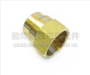 BRASS DOT AIR BRAKE HOSE ENDS NUT FITTING 61RB