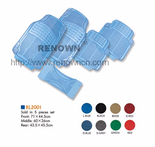 PVC TRANSPARENT CAR FLOOR MAT