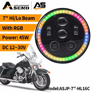 App control 7inch RGB light 