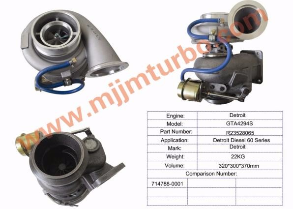 Turbocharger DETROIT GTA4294S