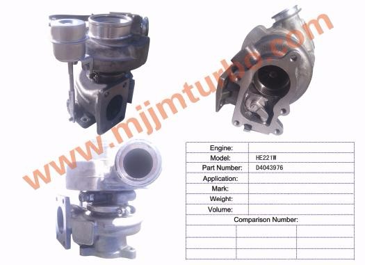 Turbocharger CUMMINS HE221W