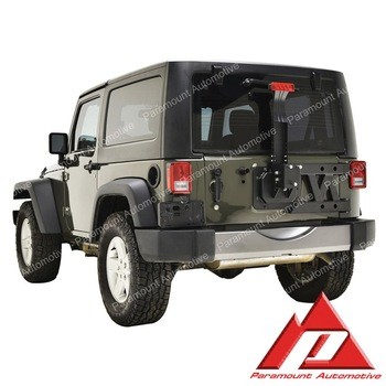07-18 Wrangler JK Tubular Tire Carrier