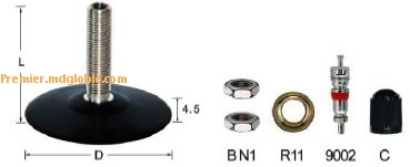 Motorcycle & Scooter valves/Tube valves