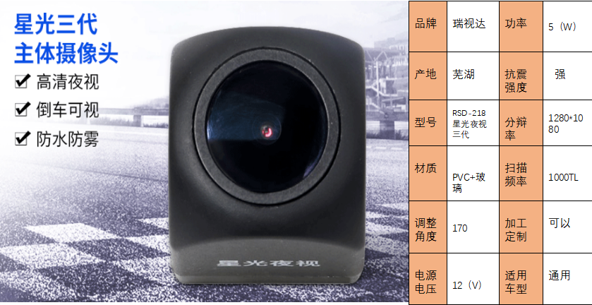 Starlight III main camera