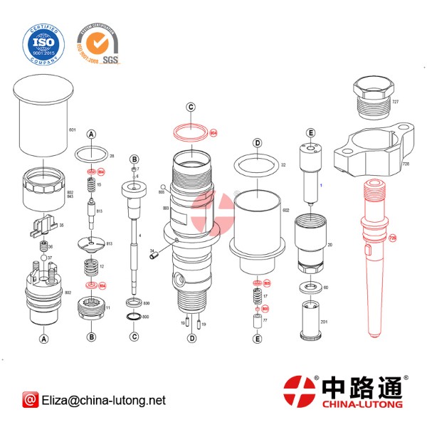 stanadyne injector seals 0 445 120 161 injector rebuild kit lb7