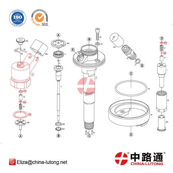 stanadyne fuel injector 0 445 110 315 injector parts manufacturers