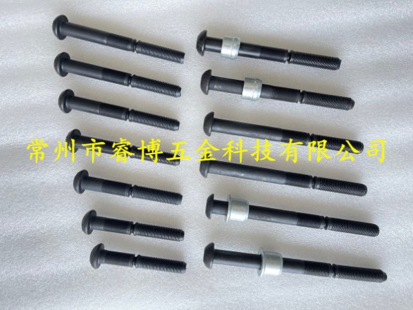 Carbon steel round head huckbolt