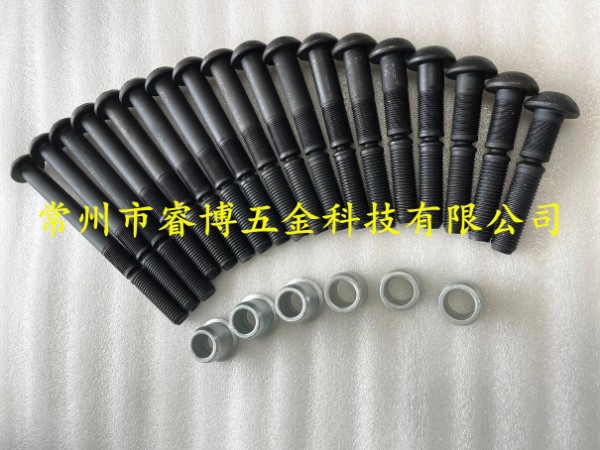 All kinds of steel huckbolt and collar