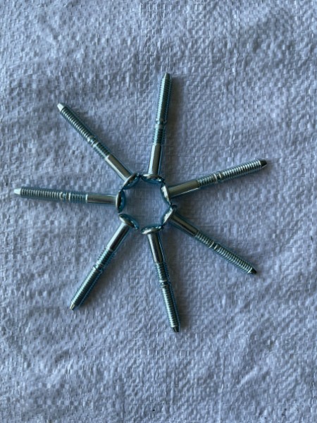 35K steel round head huckbolt