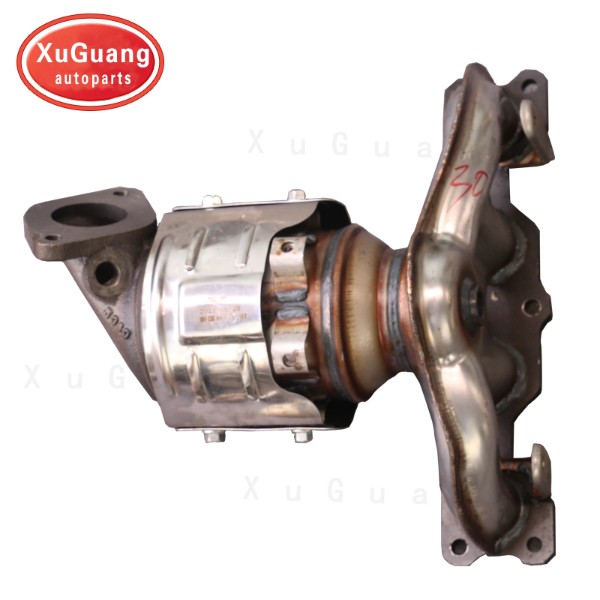 XG Hot Sale Three Way Euro4 Euro5 Catalytic Converter for Hyundai Sonata 9th Car