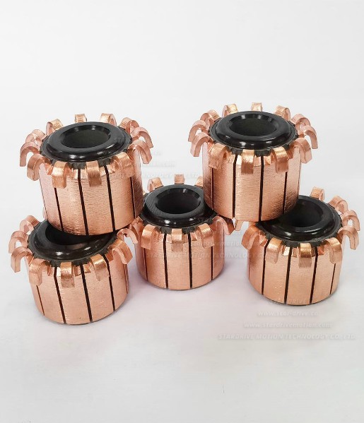 Automotive Motor Commutator | Fits 12V/24V motors, various specs available | High-precision / low-noise
