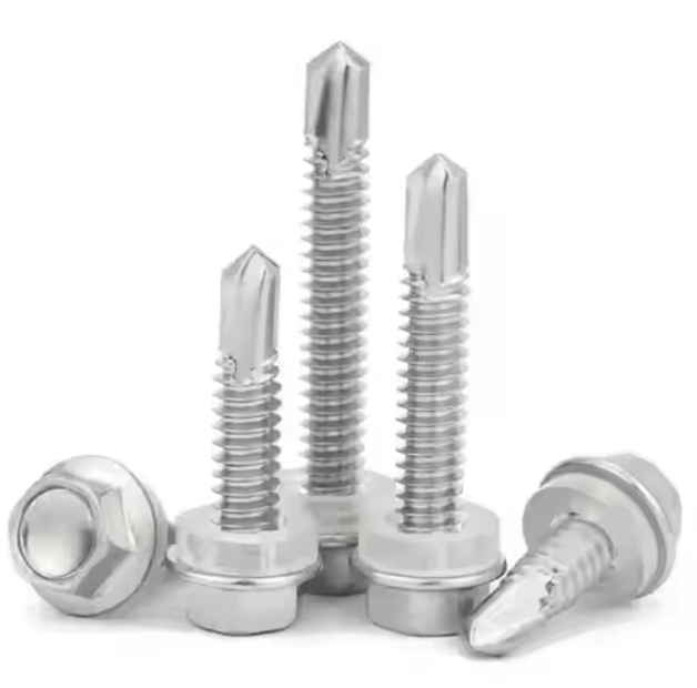 Customized self drilling screws Din 7504 galvanized flat head drywall screws course thread