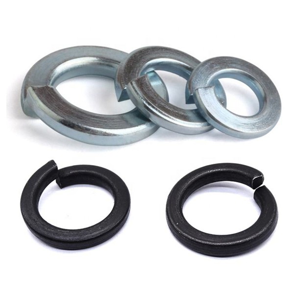 DIN127 Black Split Spring Lock Washers