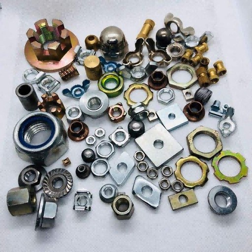 Hexagon Lock Nut With Flange Hex Self Locking Antiskid Hex Nut