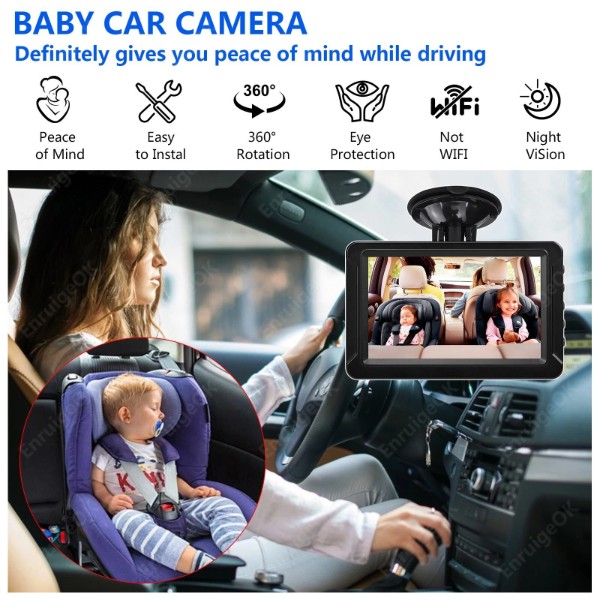 EnruigeOK Baby Car Camera 5