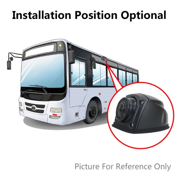 EnruigeOK Side View Parking Camera AHD 1080P Night Vision Waterproof for Heavy Duty Truck