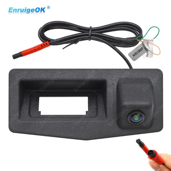 EnruigeOK Car Trunk Handle w/ Rear View Backup Camera Parking for Cadillac ATS-L 2014-2016