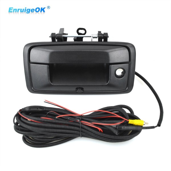 EnruigeOK Rear View Backup Tailgate Handle Camera For 2014-2015 Chevy Silverado/GMC Sierra