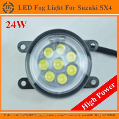 High Power LED Fog Light for Suzuki SX4 Fashionable Design LED Fog Lamp for Suzuki SX4 2008-2015