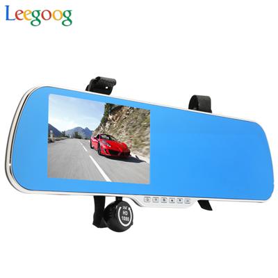 5.0 inch Touch Screen 1080P electric smart car rearview mirror dvr