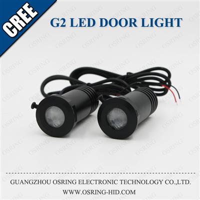 OSRING 3w 5w door light projector ghost shadow light/ welcome car led lights Support custom any LOGO