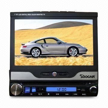 1 DIN Dash Car DVD Player with Bluetooth, TV, Radio and Touch Screen