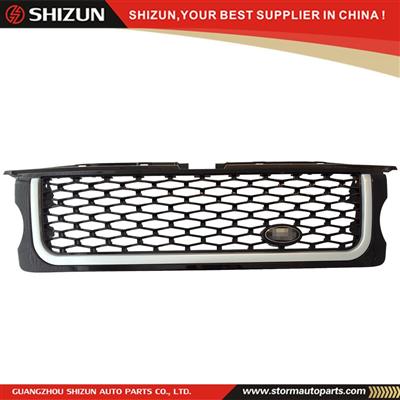 ABS Plastic Black Mesh Front Bumper Grille For Range Rover Sport 2005-2009 Car Tuning Body Kit