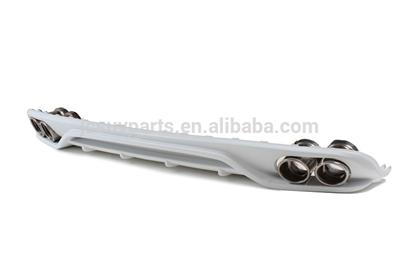ABT Type PP Material A4 Rear Diffuser with Exhaust Tips Rear Lip for Audi A4 09-10
