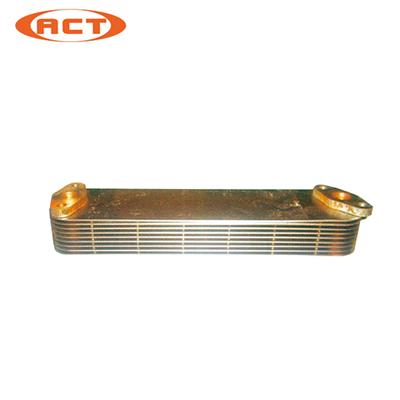 China Manufacturer SH300 6D22 9P Oil Cooler Core for Excavator Engine