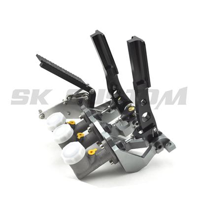 Racing Athletic Competition Pedal Throttle Clutch Brake Three - In - One Pedal Box Racing Modified Goods
