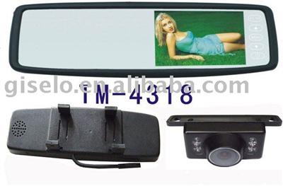 4. 3inch Tft Lcd Monitor/ Rearview Parking Sensor