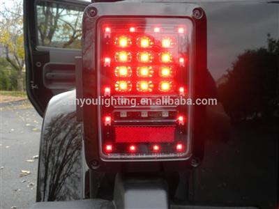 Factory plug 8W 240lm LED Jeep original taillight, wrangler taillight