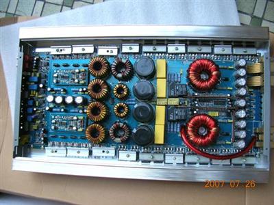 RMS 2500WX1CH class D car amplifier