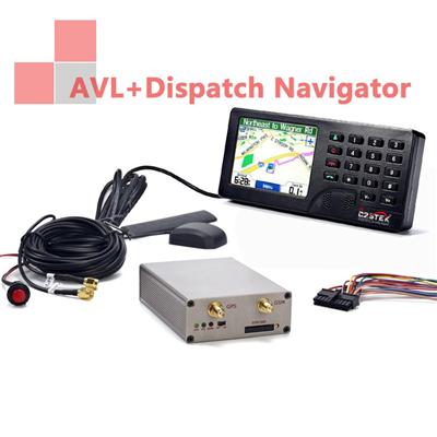 GPS Tracker with Dispatch Navigator Display
