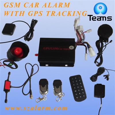 Gsm Car Alarm System with Gps Tracking