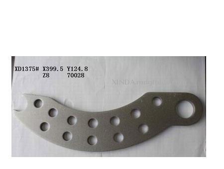 Steel back plate for brake pads 1301#-1400#
